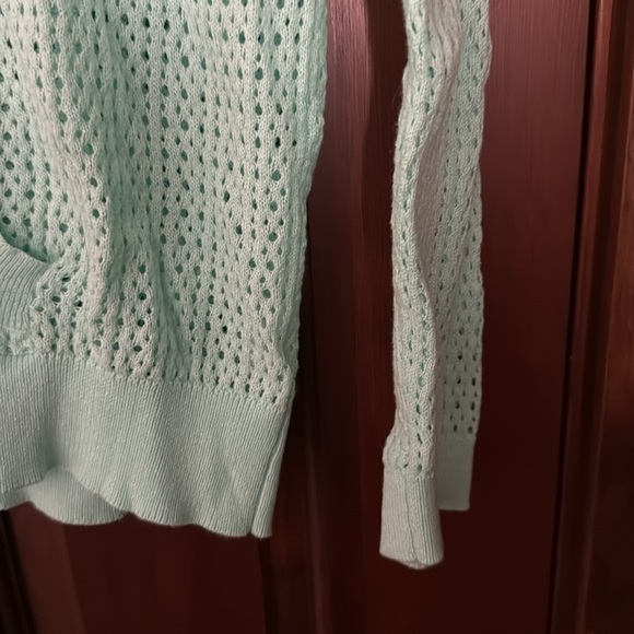 Charming Charlie Open Knit After Beach Hoodie - Picture 6 of 11